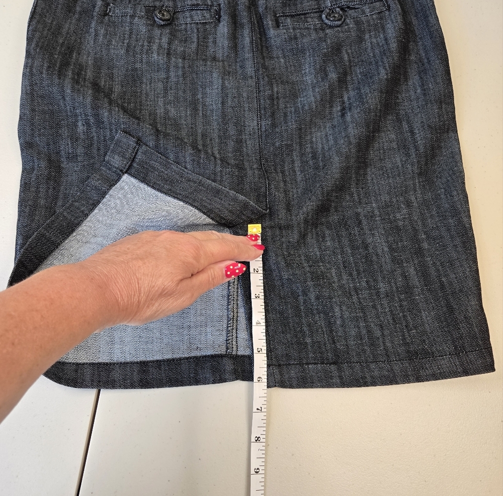 Boom Boom Jeans Midi Denim Skirt - Picture 10 of 13